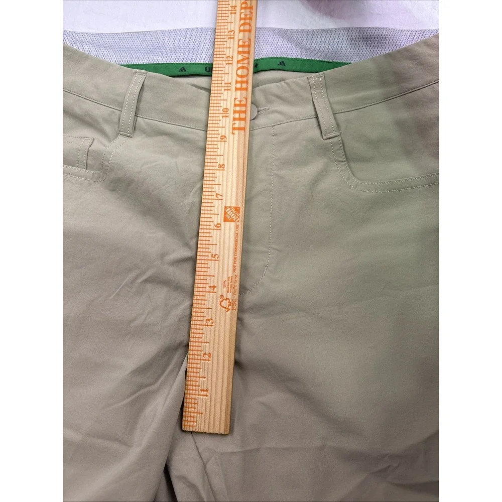 Adidas Mens 32x32 Ultimate 365 Golf Pants TAN Stretch Performance Athletic NWT